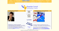 Desktop Screenshot of bewerber-consult.de